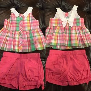 Janie & Jack top w/bloomer shorts